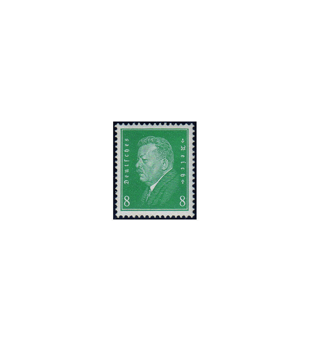 Deutsches Reich Nr. 412 Y postfrisch liegendes Wasser- zeichen Friedrich Ebert