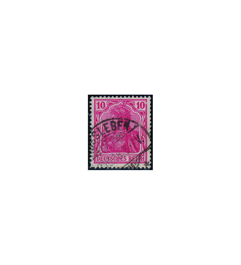 Deutsches Reich Germania Nr. 86 II d gestempelt typgepr�ft und signiert