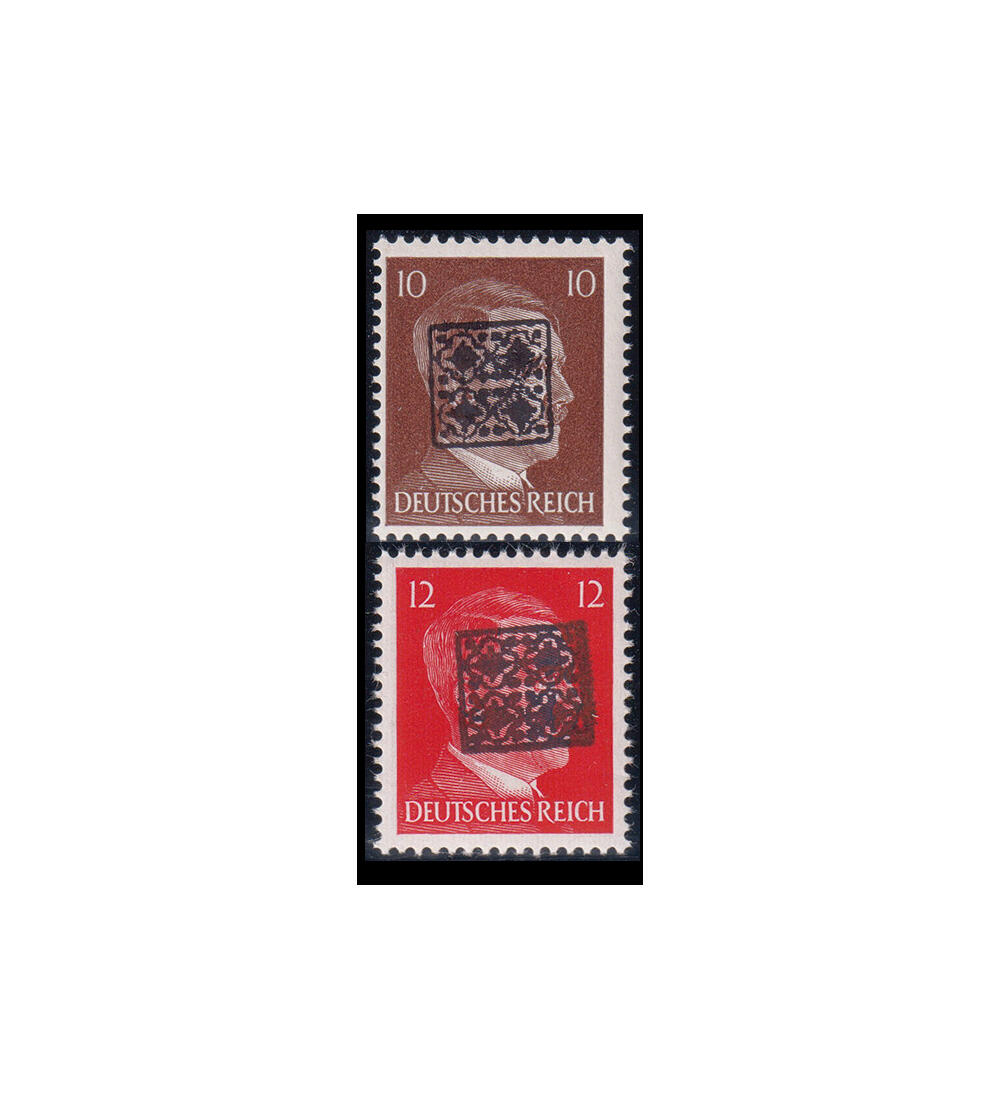 Wurzen Nr. 21-22 postfrisch Hitlerwerte (10 und 12 Pfennig)