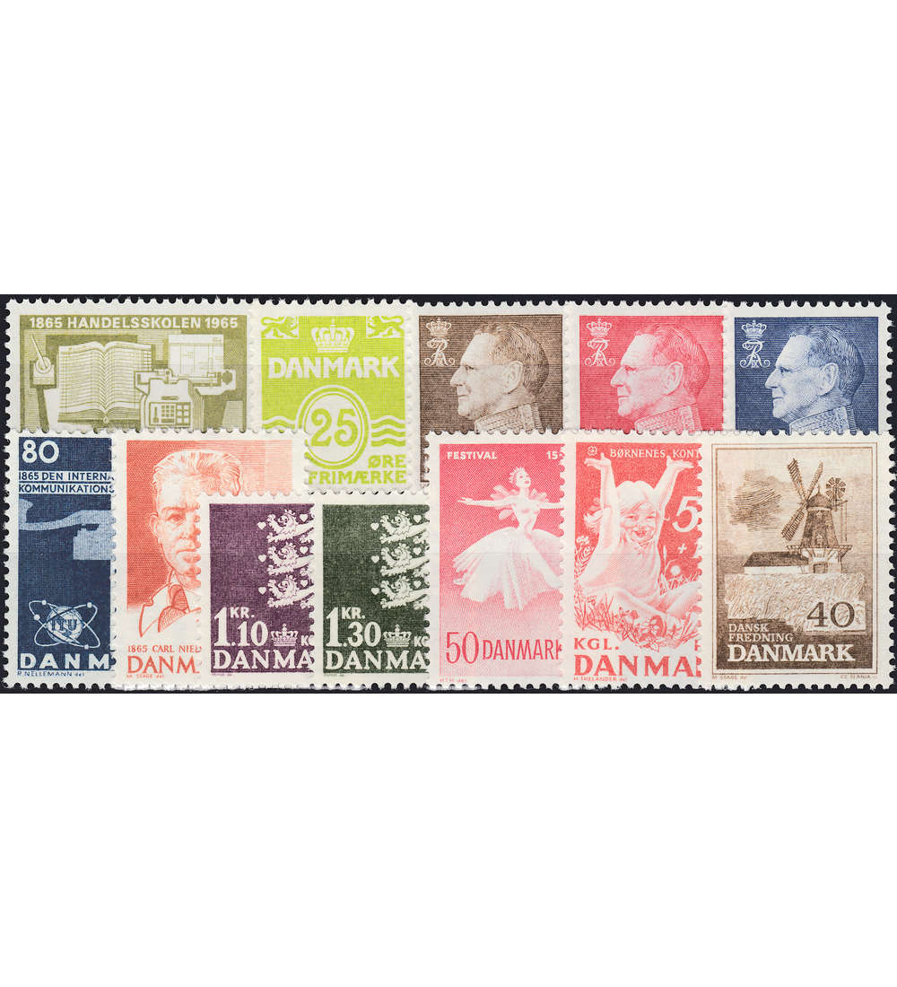 Dnemark 1965 postfrisch Nr. 426-437