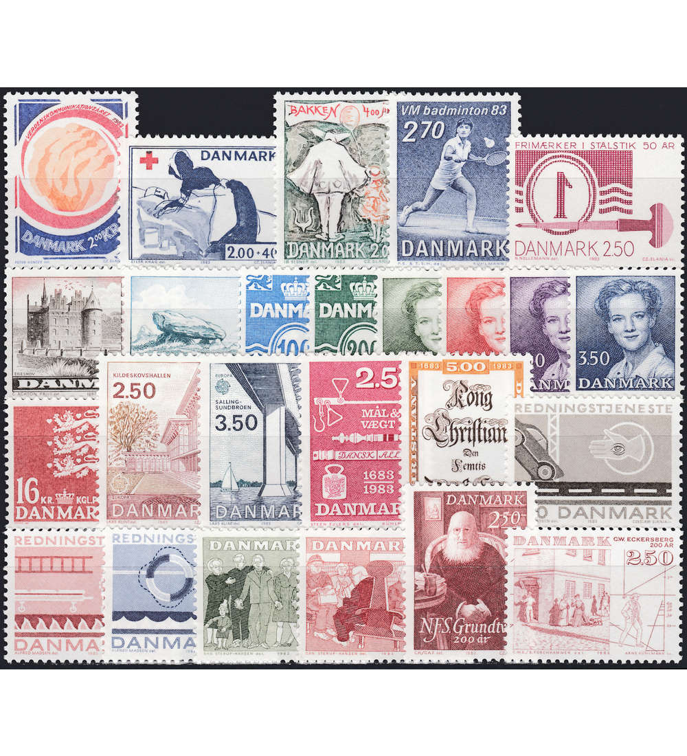 Dnemark 1983 postfrisch Nr. 767-791