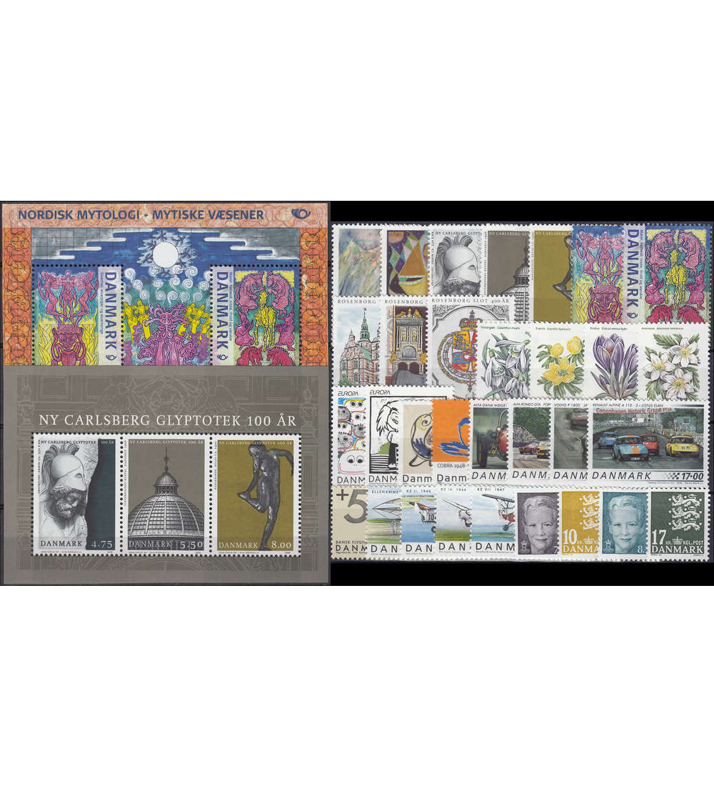 Dnemark 2006 postfrisch ** Nr. 1421-1451 Block 27-28