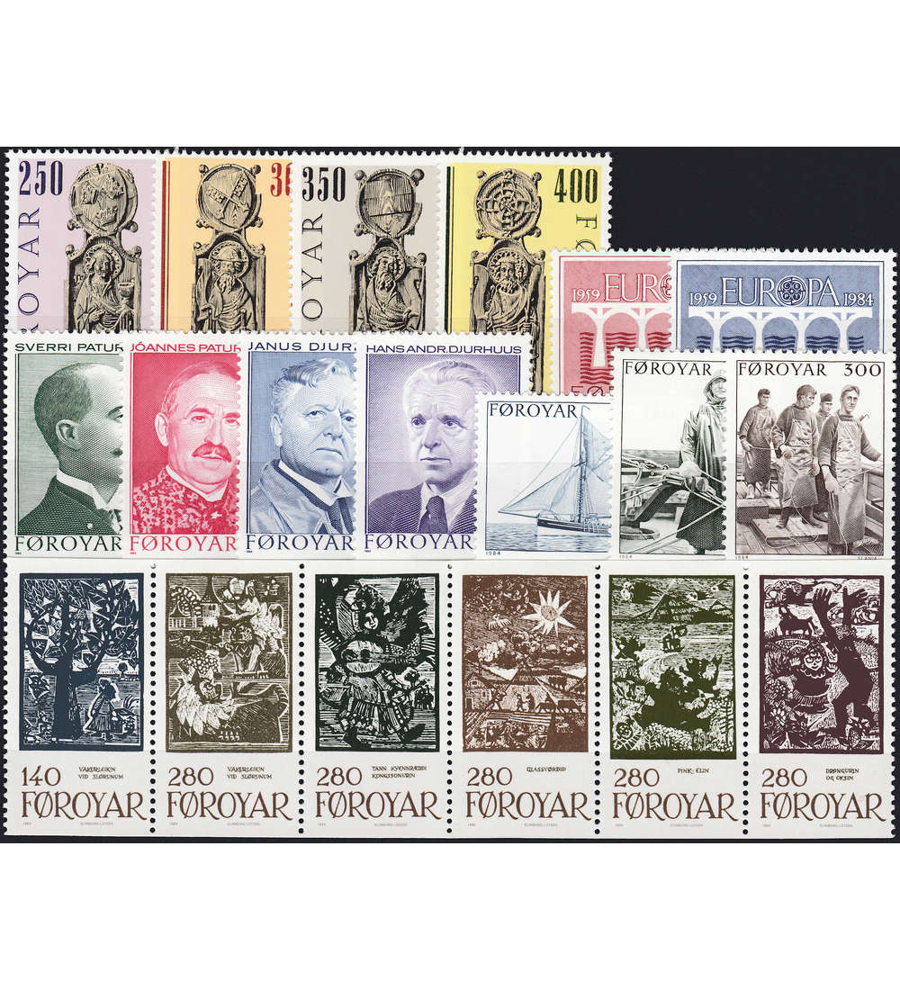 Frer 1984 postfrisch Nr. 93-111