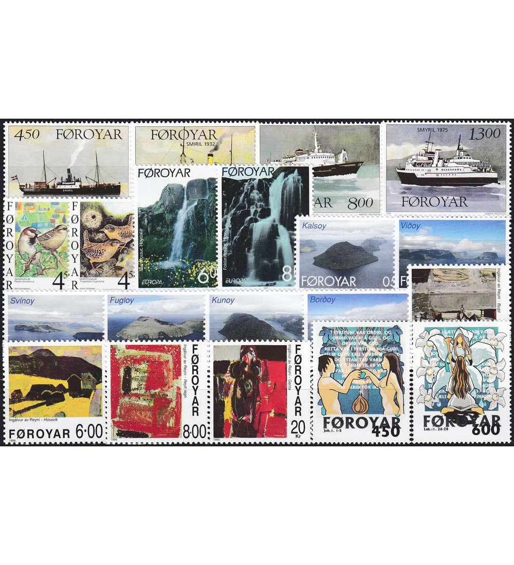 Frer 1999 postfrisch Nr. 348-367