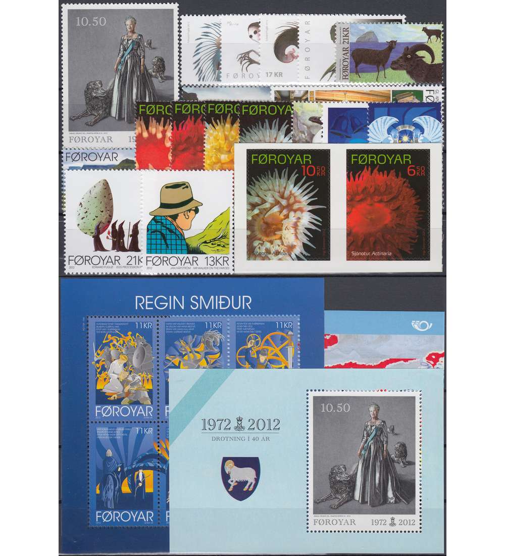 Frer 2012 postfrisch Nr. 738-765 Block 29-31