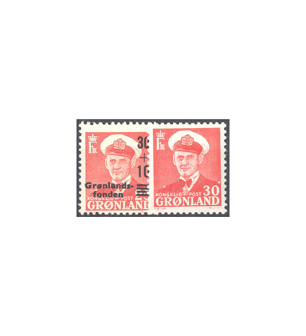 Gr�nland 1959 postfrisch Nr. 43-44