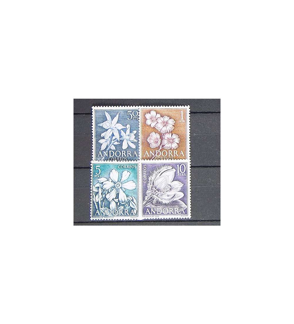 Andorra Spanische Post 1966    postfrisch Nr. 67-70