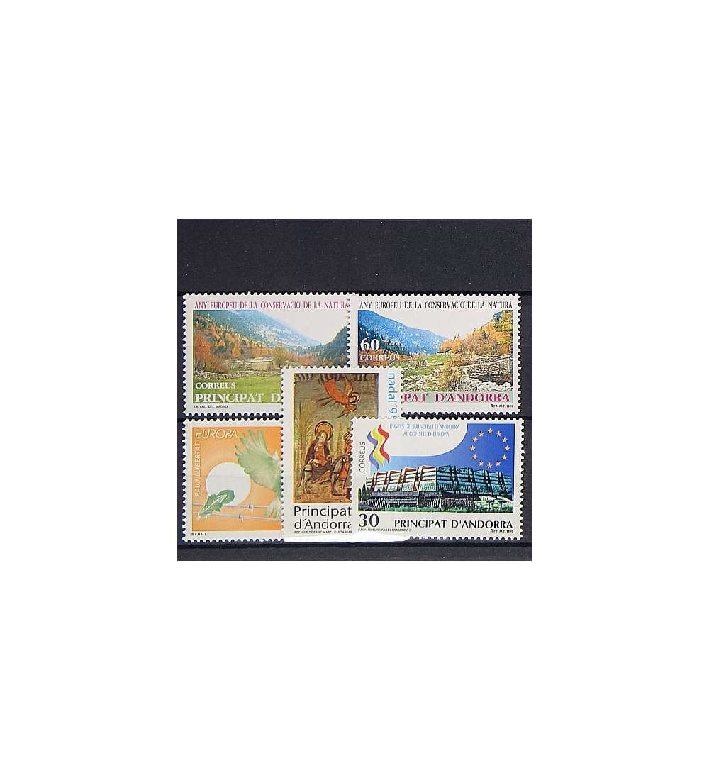 Andorra Spanische Post 1995    postfrisch Nr. 241-245