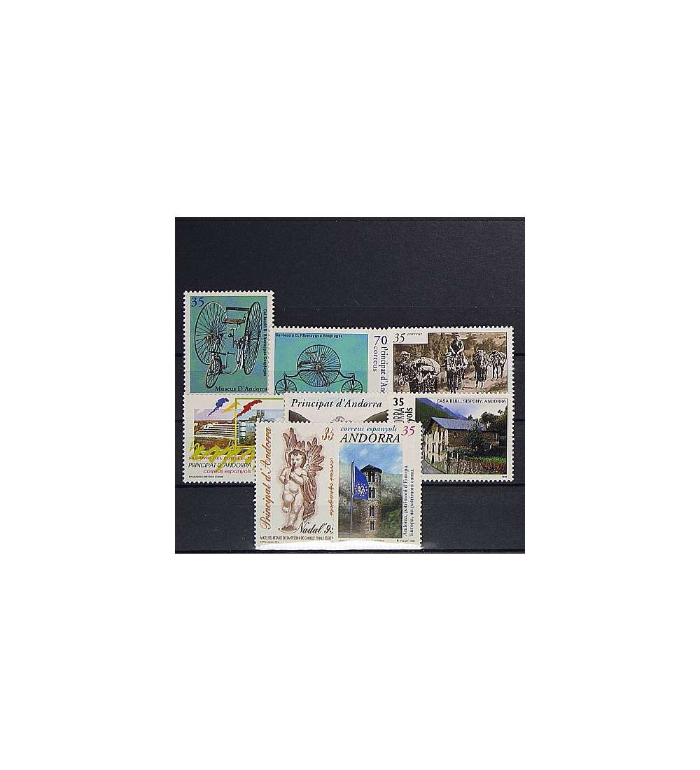 Andorra Spanische Post 1999    postfrisch Nr. 263-270