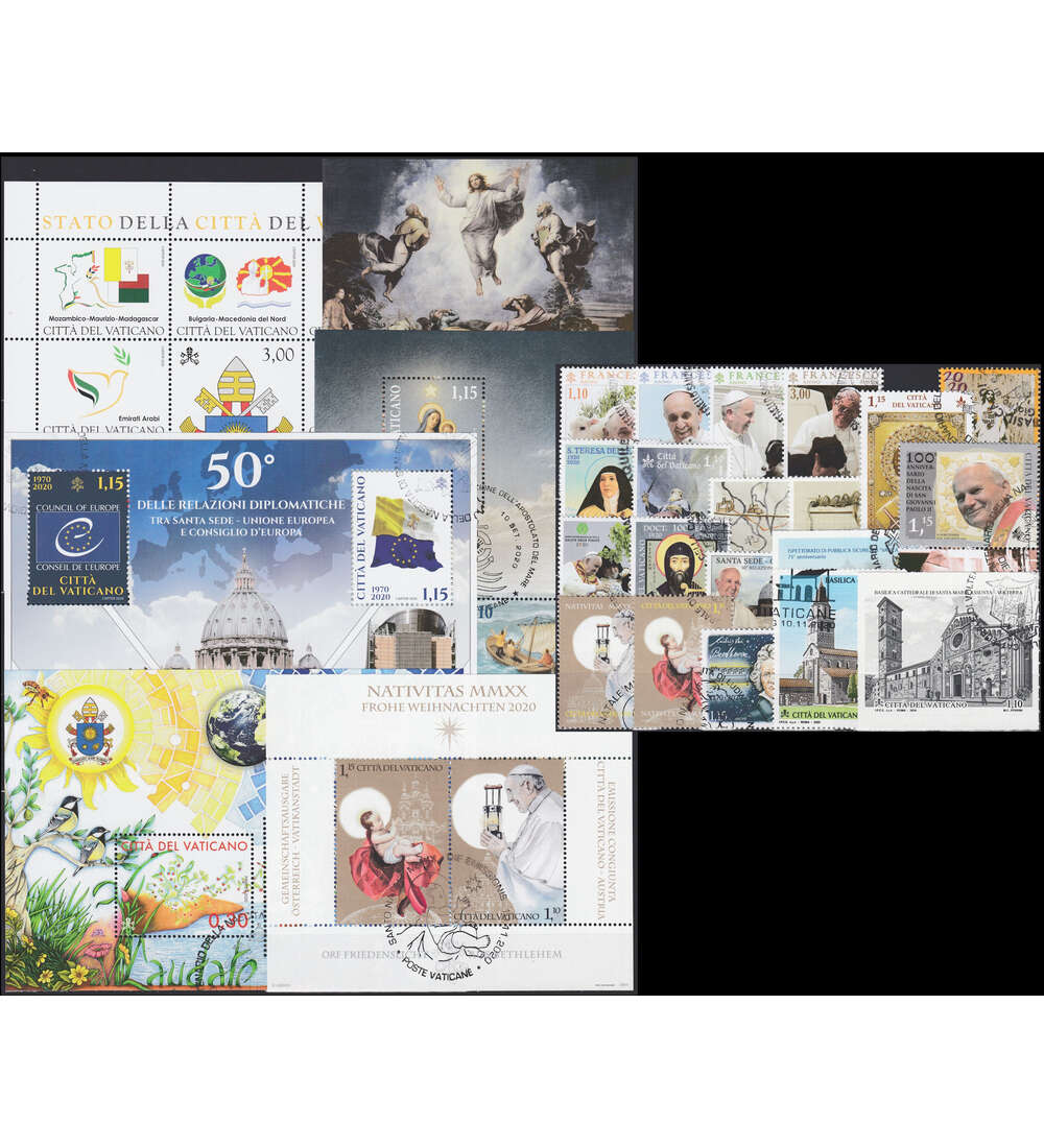 Vatikan 2020 gestempelt Nr. 1985-2015 Block 64-69