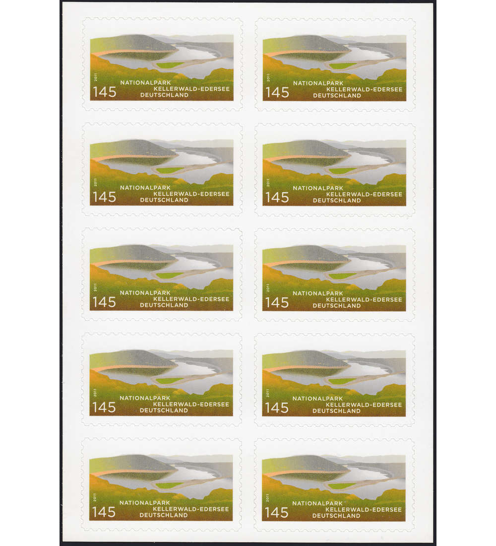BRD Folienblatt 17 postfrisch Nr. 2863 Kellerwald