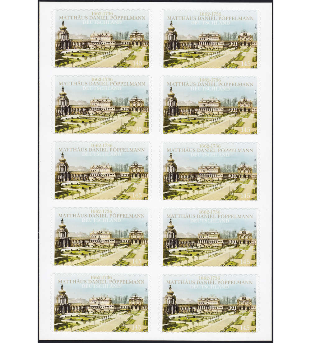 BRD Folienblatt 19 postfrisch Nr. 2915 Pppelmann