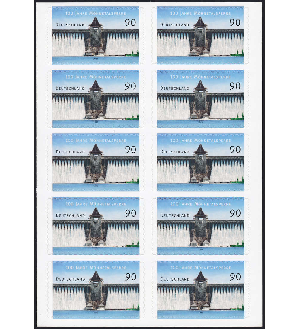 BRD Folienblatt 30 postfrisch Nr. 3009 Mhnetalsperre