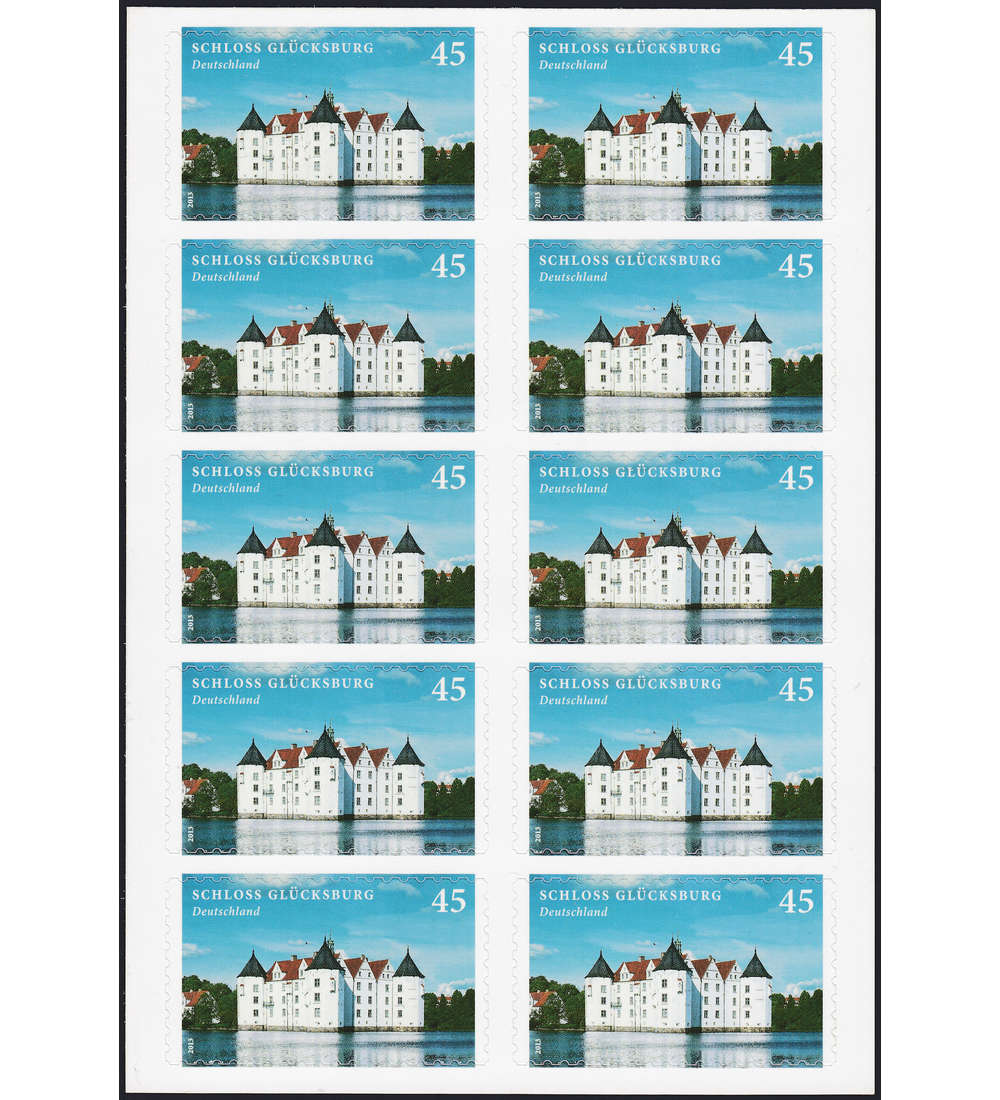 BRD Folienblatt 31 postfrisch Nr. 3016 Schloss Glcksburg