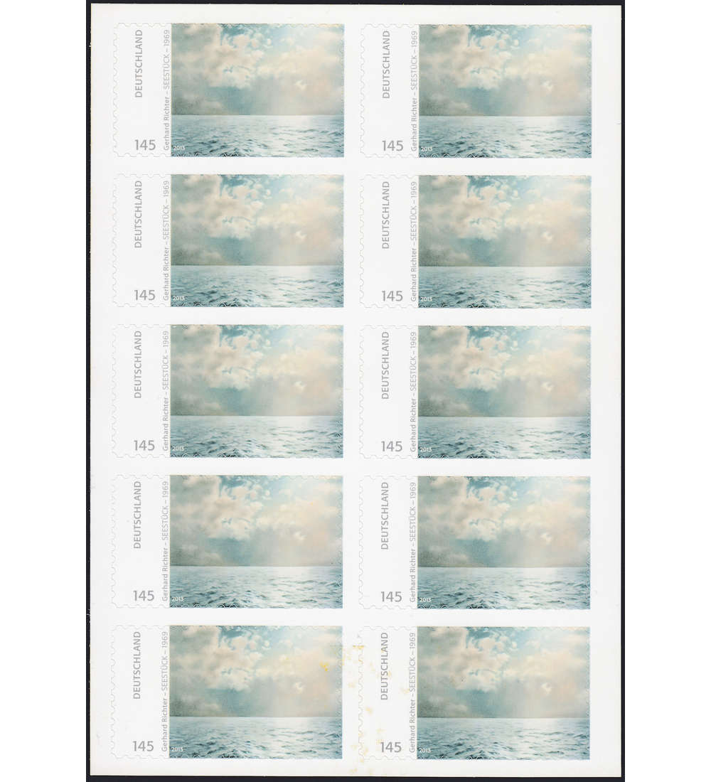 BRD Folienblatt 32 postfrisch Nr. 3021 Gerhard Richter