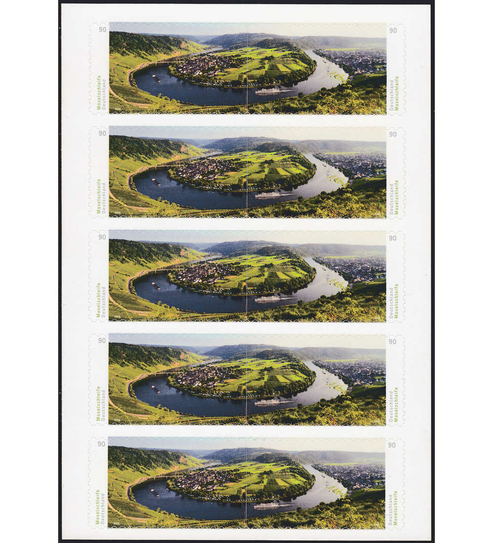 BRD Folienblatt 57 postfrisch Nr. 3241/42 Moselschleife