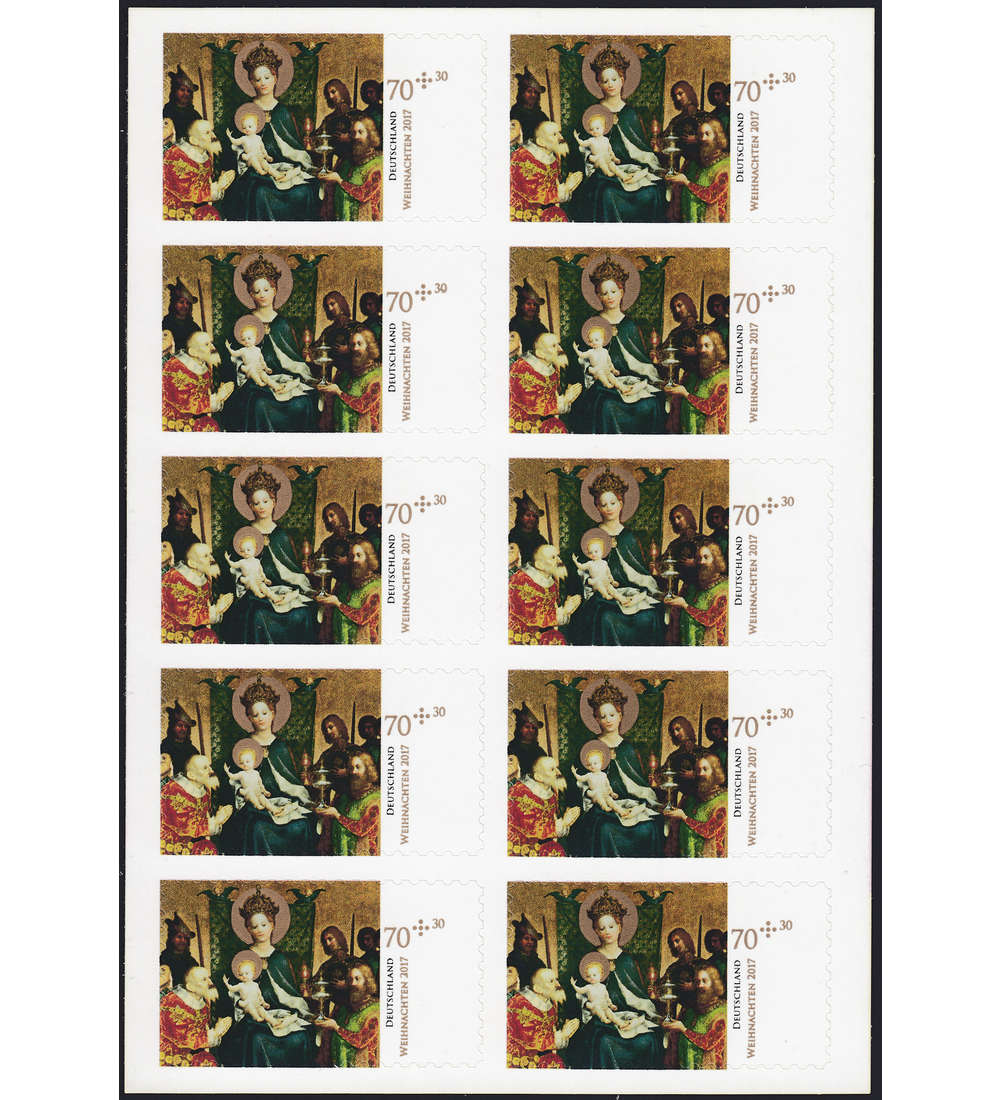 BRD Folienblatt 70 postfrisch Nr. 3345 Weihnachten