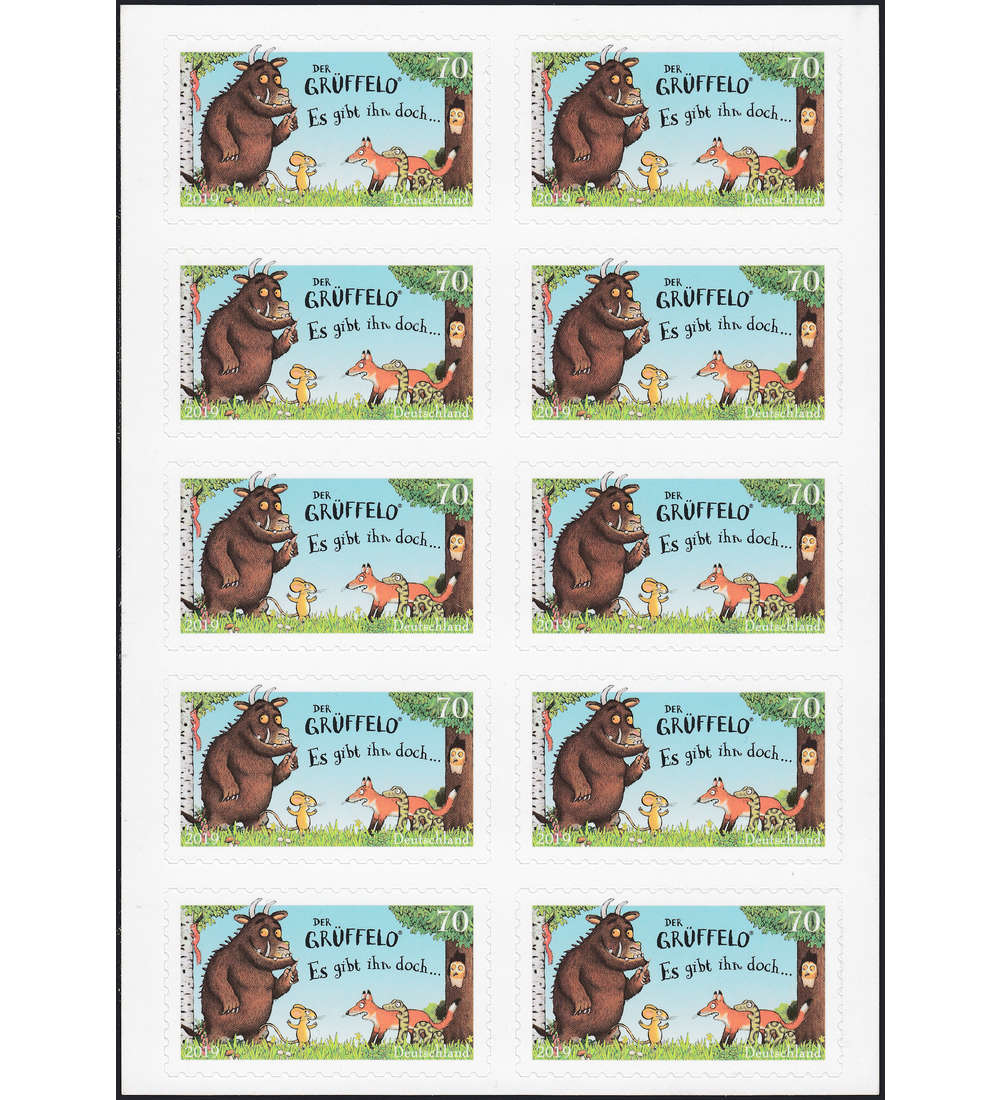 BRD Folienblatt 86 postfrisch Nr. 3452 Der Grffelo