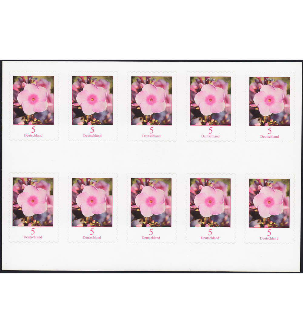 BRD Folienblatt 87 postfrisch Nr. 3459 Flammenblume