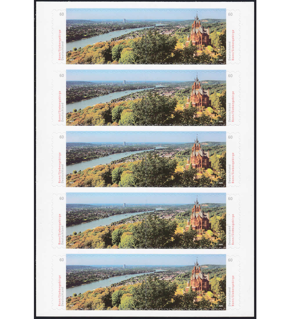 BRD Folienblatt 96 postfrisch Nr. 3517/18 Rheintal