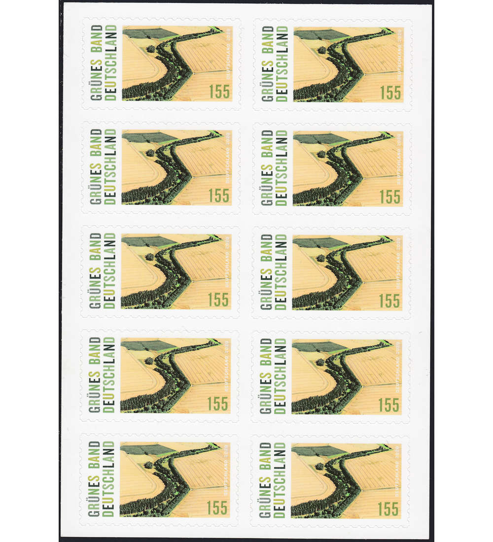 BRD Folienblatt 98 postfrisch Nr. 3533 Grnes Band