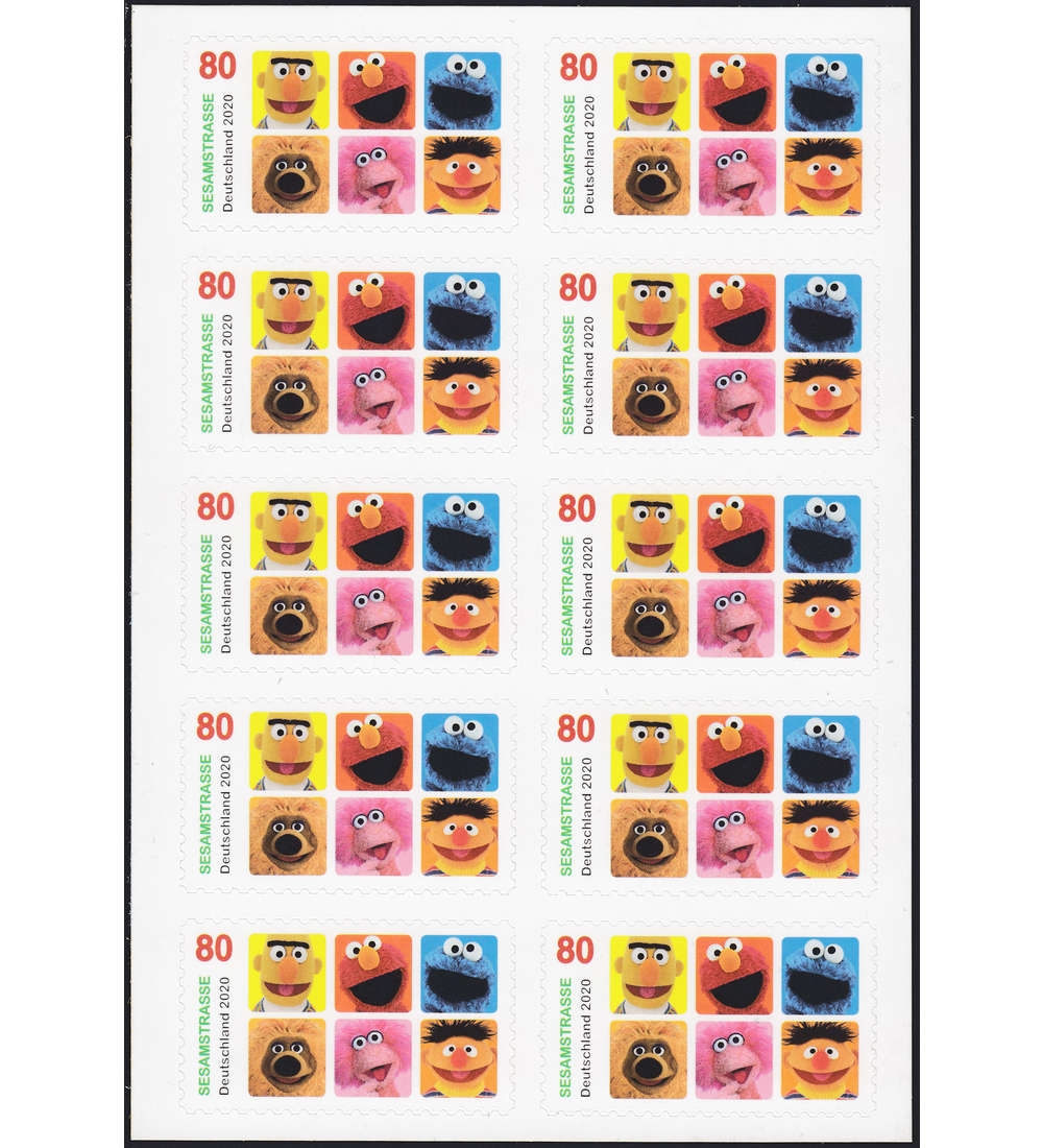 BRD Folienblatt 99 postfrisch Nr. 3534 Sesamstrae