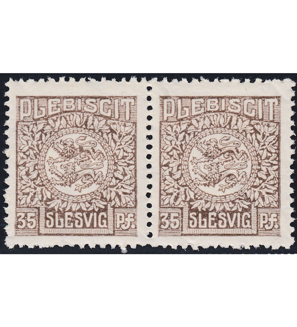 Schleswig Nr. 8 II Plattenfehler postfrisch **