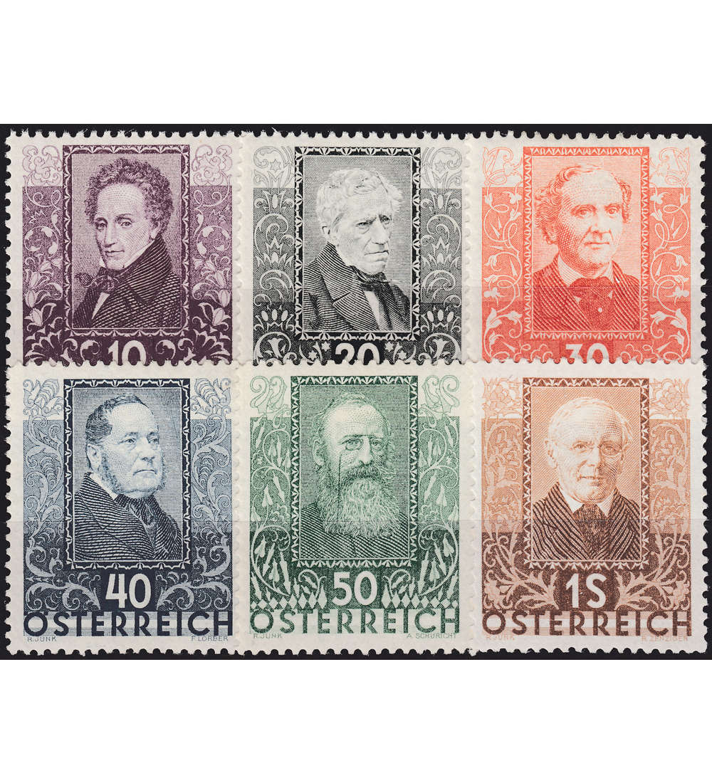 sterreich Nr. 524-529 postfrisch ** Wohlfahrt 1931