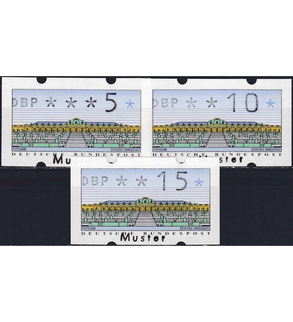 BRD Bund - ATM Muster - Marken