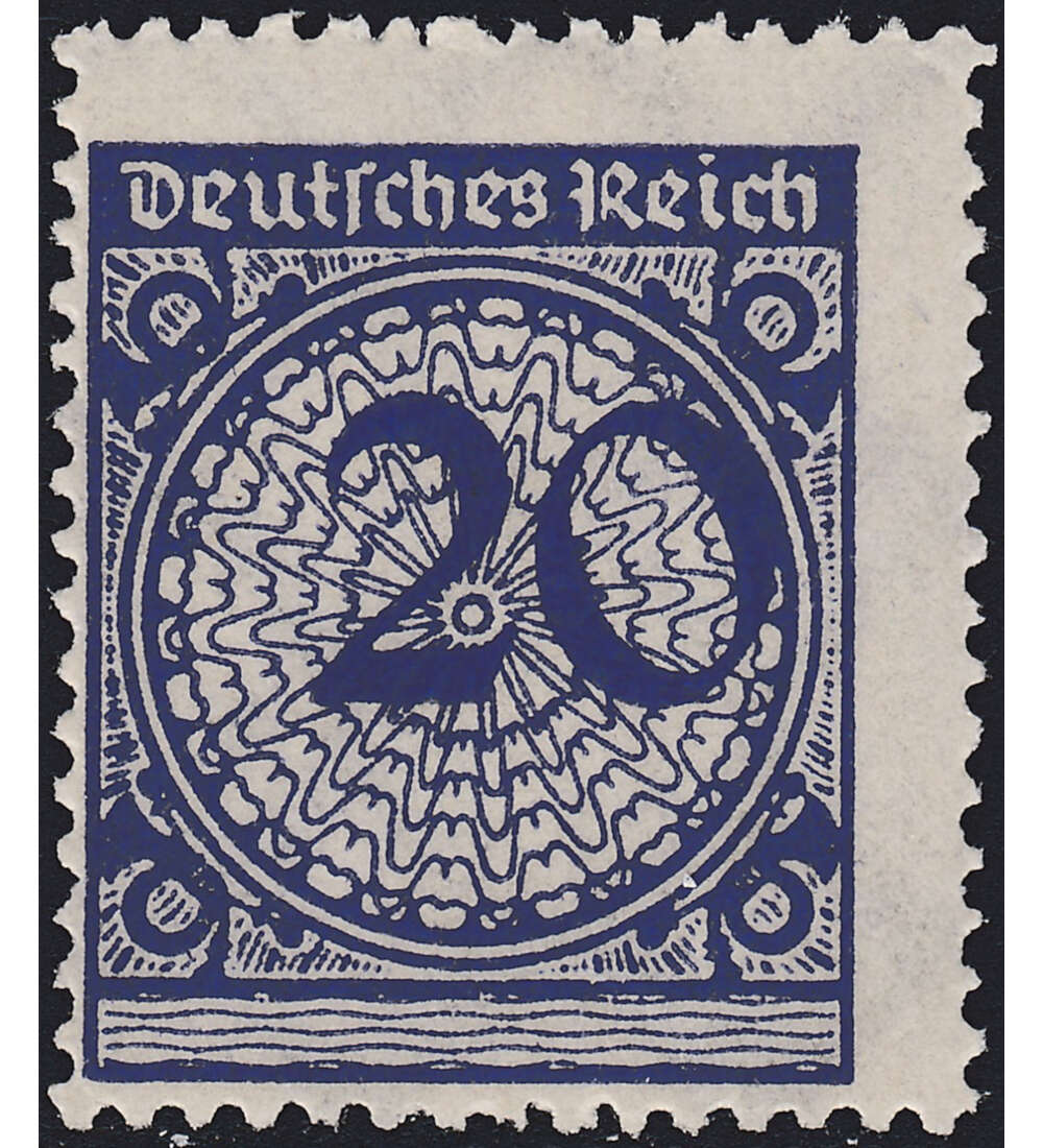 Dt. Reich Nr. 341 postfrisch ** verschobenes Markenbild
