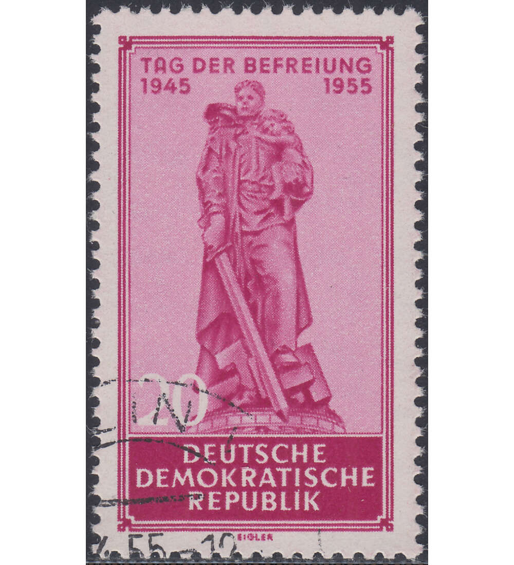 DDR Nr. 463 Y I gestempelt, typgepr�ft und signiert Faschismus