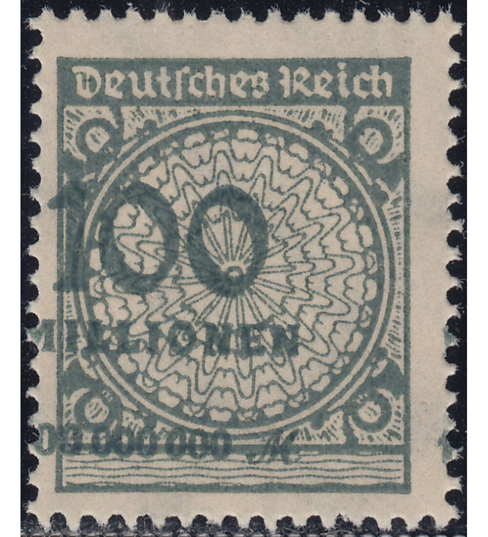 Dt. Reich Druckverschiebung Nr. 322 postfrisch **
