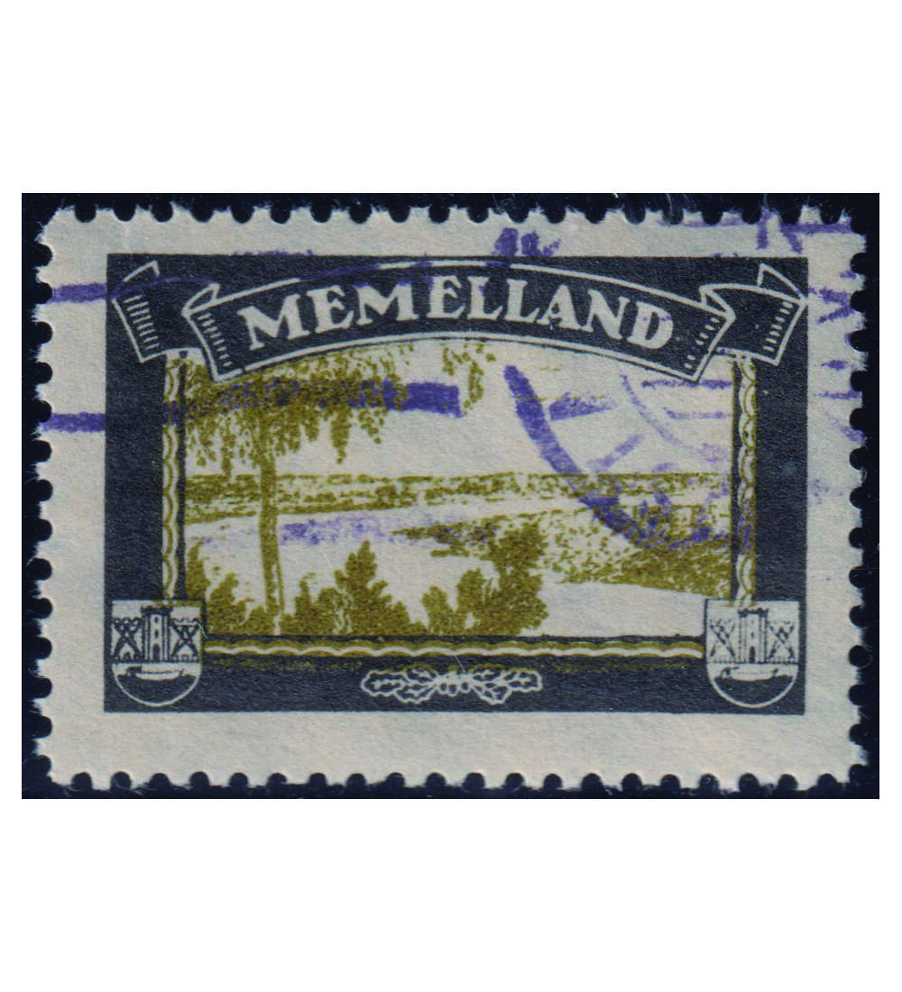 Deutschland - Vignetten gestempelt Memelland