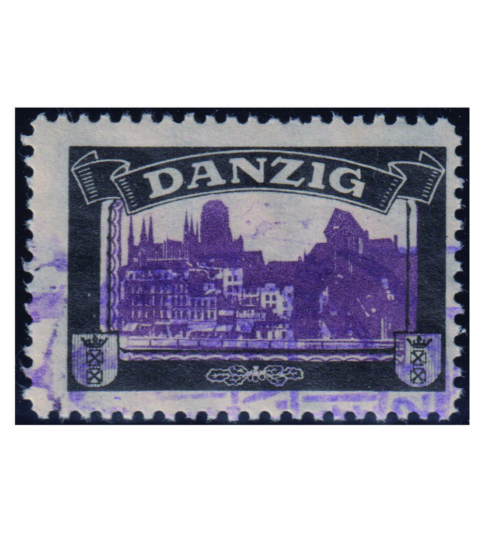 Deutschland - Vignetten gestempelt Danzig