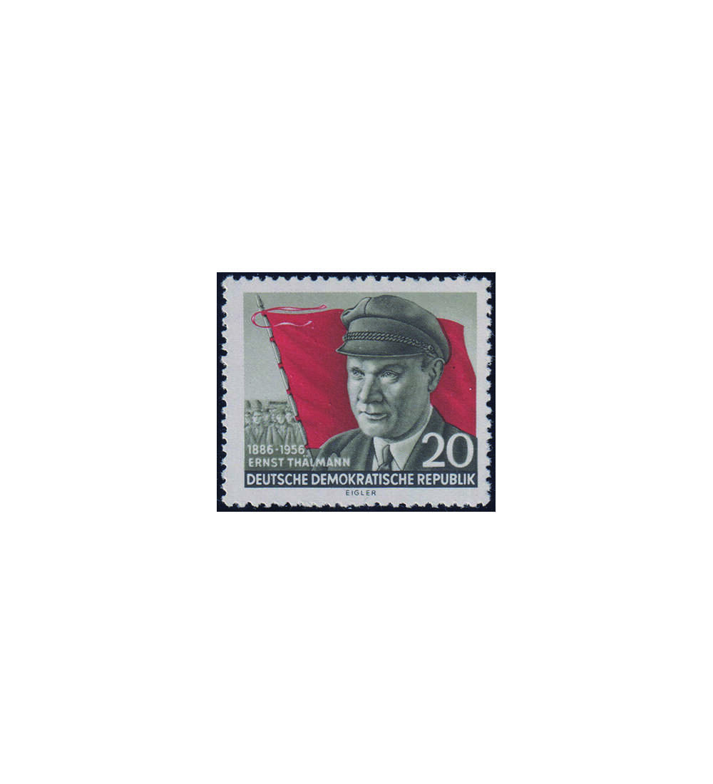 DDR - Besonderheiten Nr. 520 X II postfrisch Ernst Th�lmann