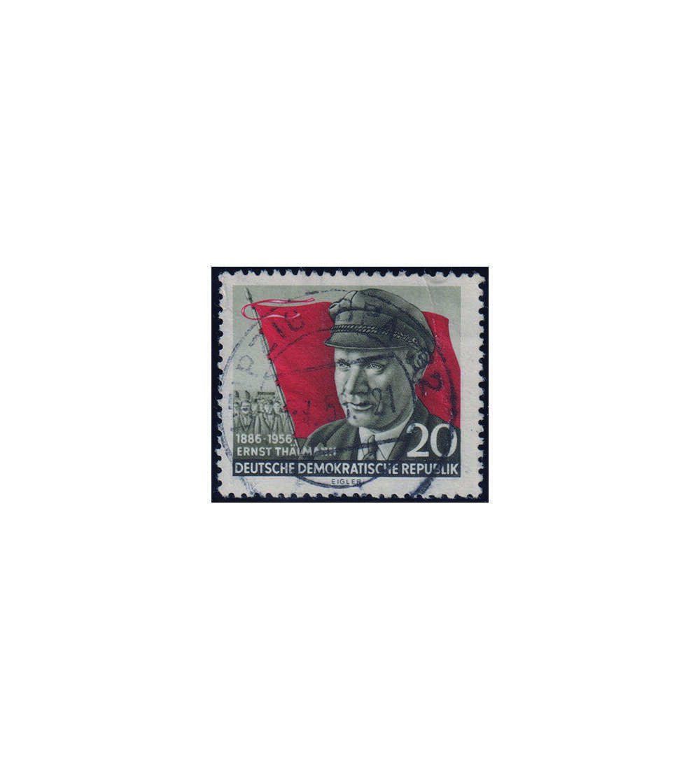 DDR - Besonderheiten Nr. 520 X II gestempelt Ernst Thlmann