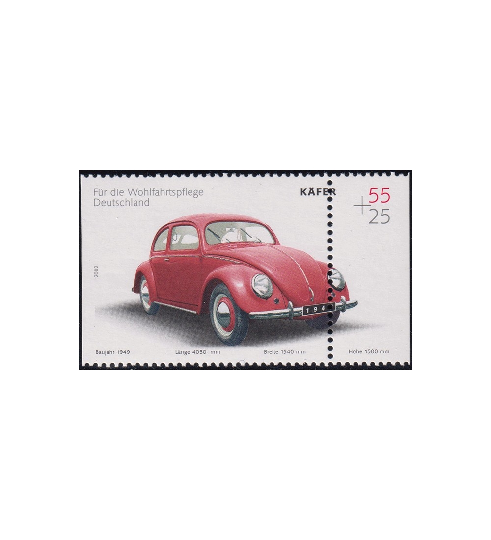 BRD - Verz�hnung Nr. 2292 postfrisch VW K�fer 1949