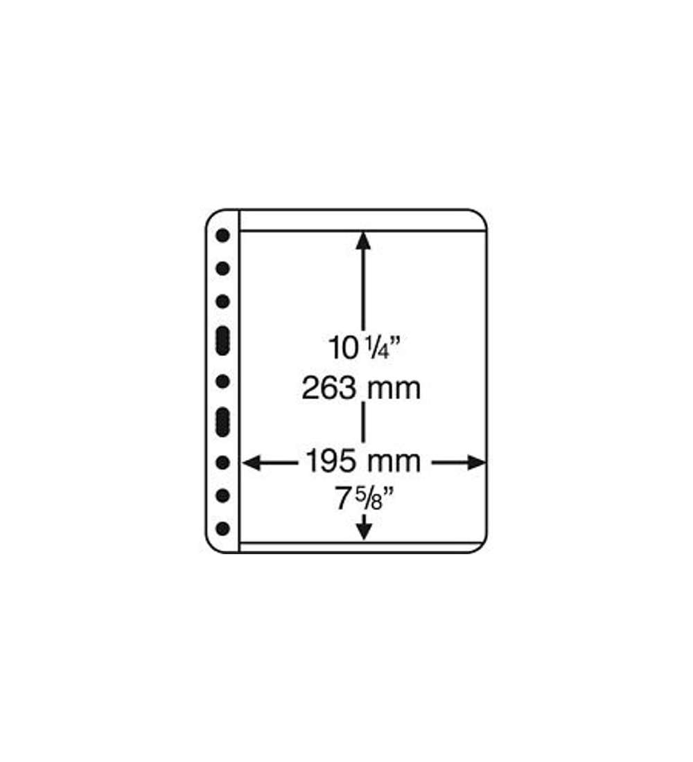 LEUCHTTURM Vario-Hllen 1 S - Pack=5 Hllen