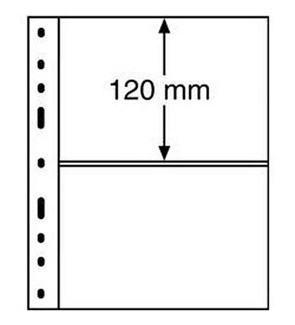 LEUCHTTURM Optima Hllen 2 S Pack=10 Hllen