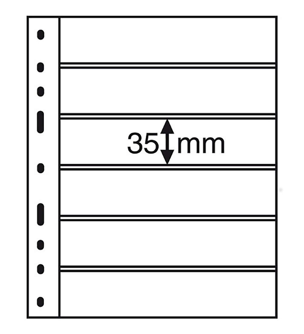LEUCHTTURM Optima Hllen 6 S Pack=10 Hllen