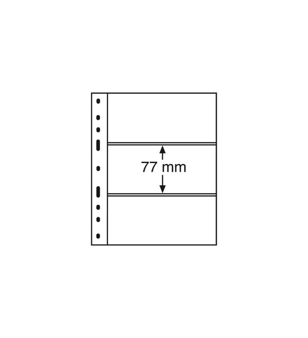 LEUCHTTURM Optima Hllen 3 C Pack=10 Hllen