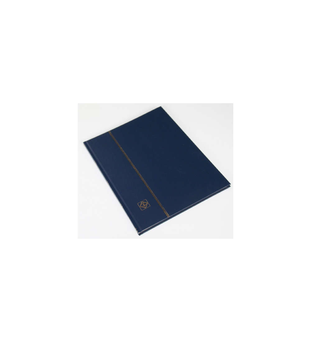 LEUCHTTURM Einsteckalbum 16 weie Seiten, dunkelblauer Einband