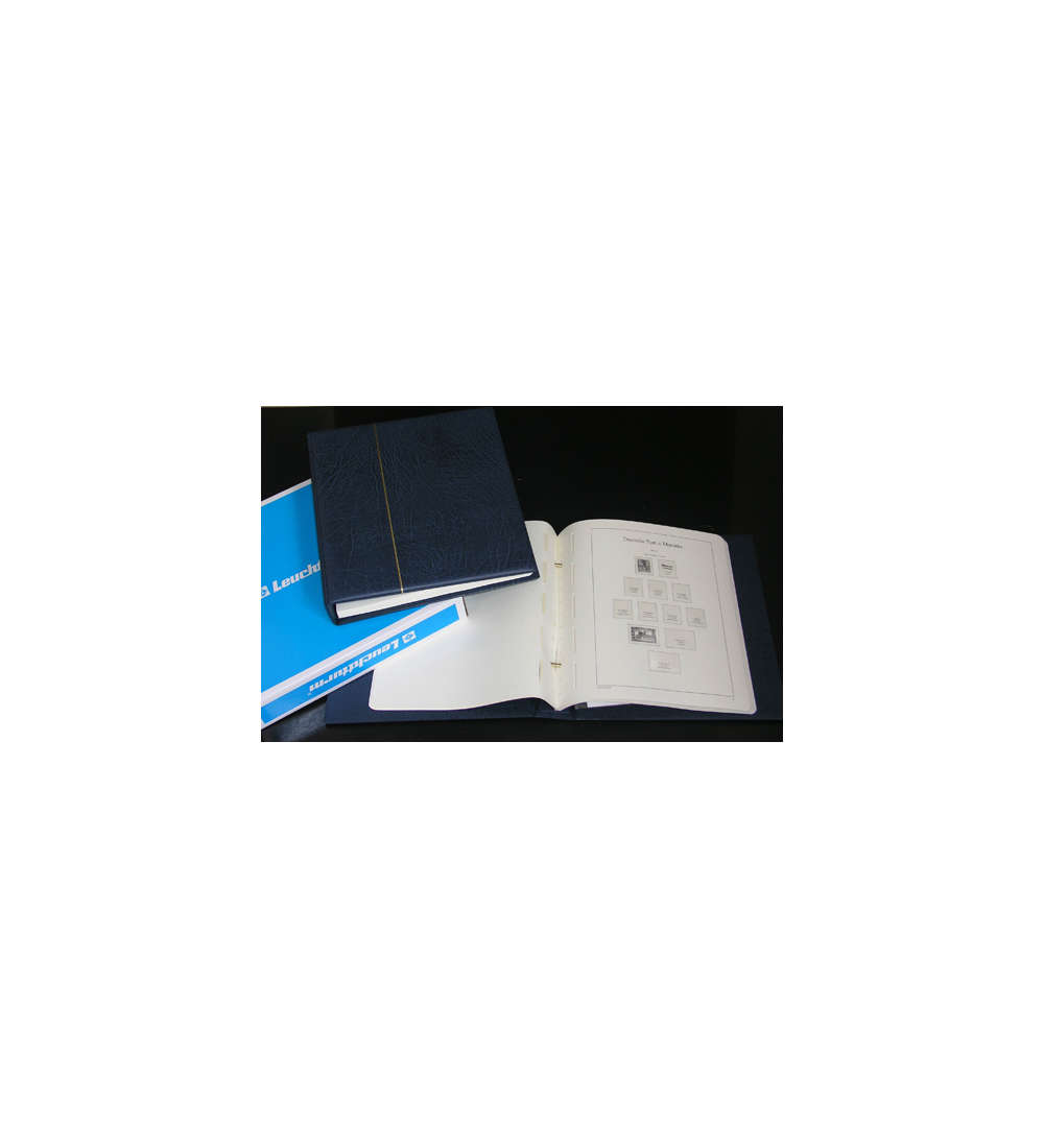LEUCHTTURM Deutsche  Kolonien Vordruckalbum SF-Schutztaschen