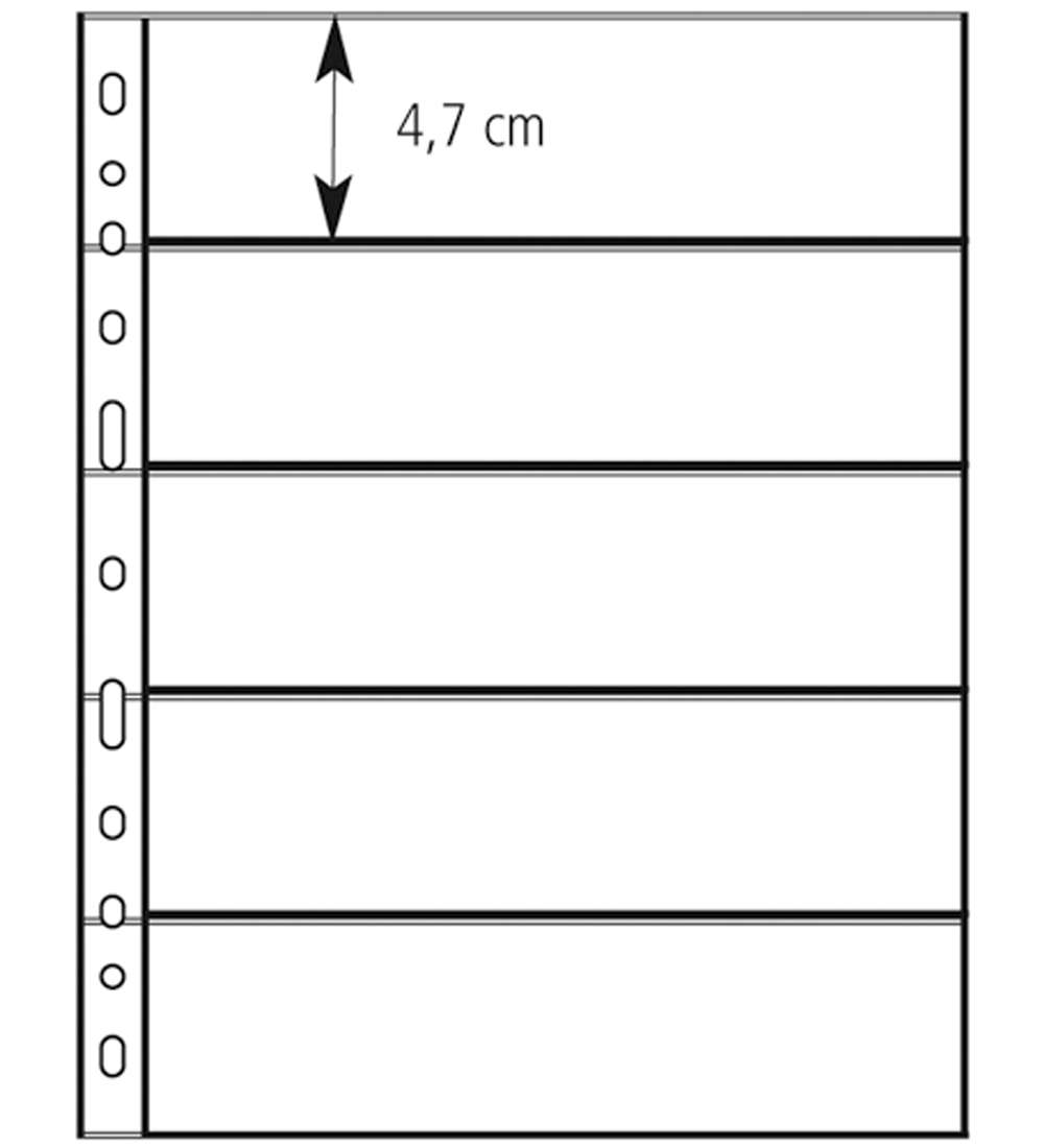 10 Einlagebl�tter Individual-Perfekt 5 Felder (passt in LT OPTIMA)