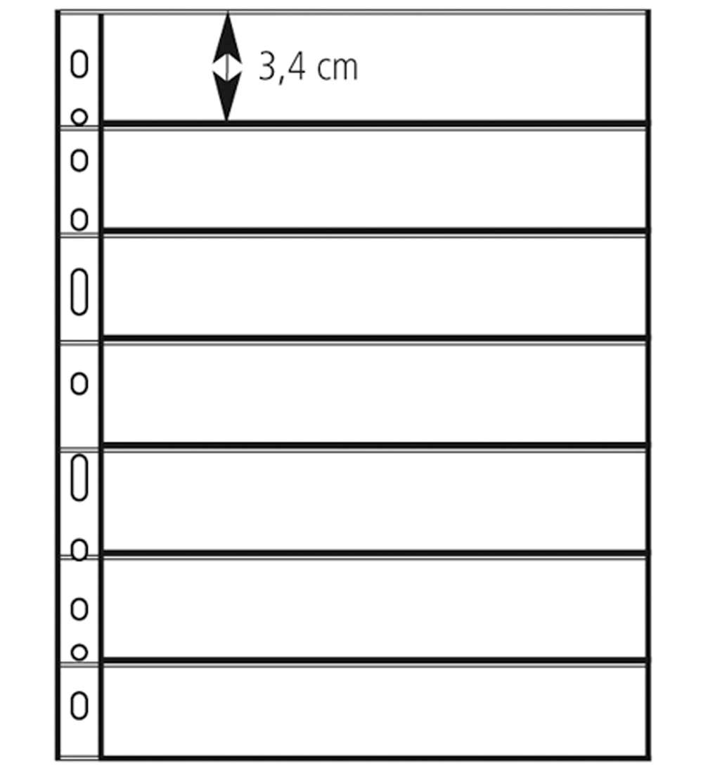 10 Einlagebl�tter Individual-Perfekt 7 Felder (passt in LT OPTIMA)