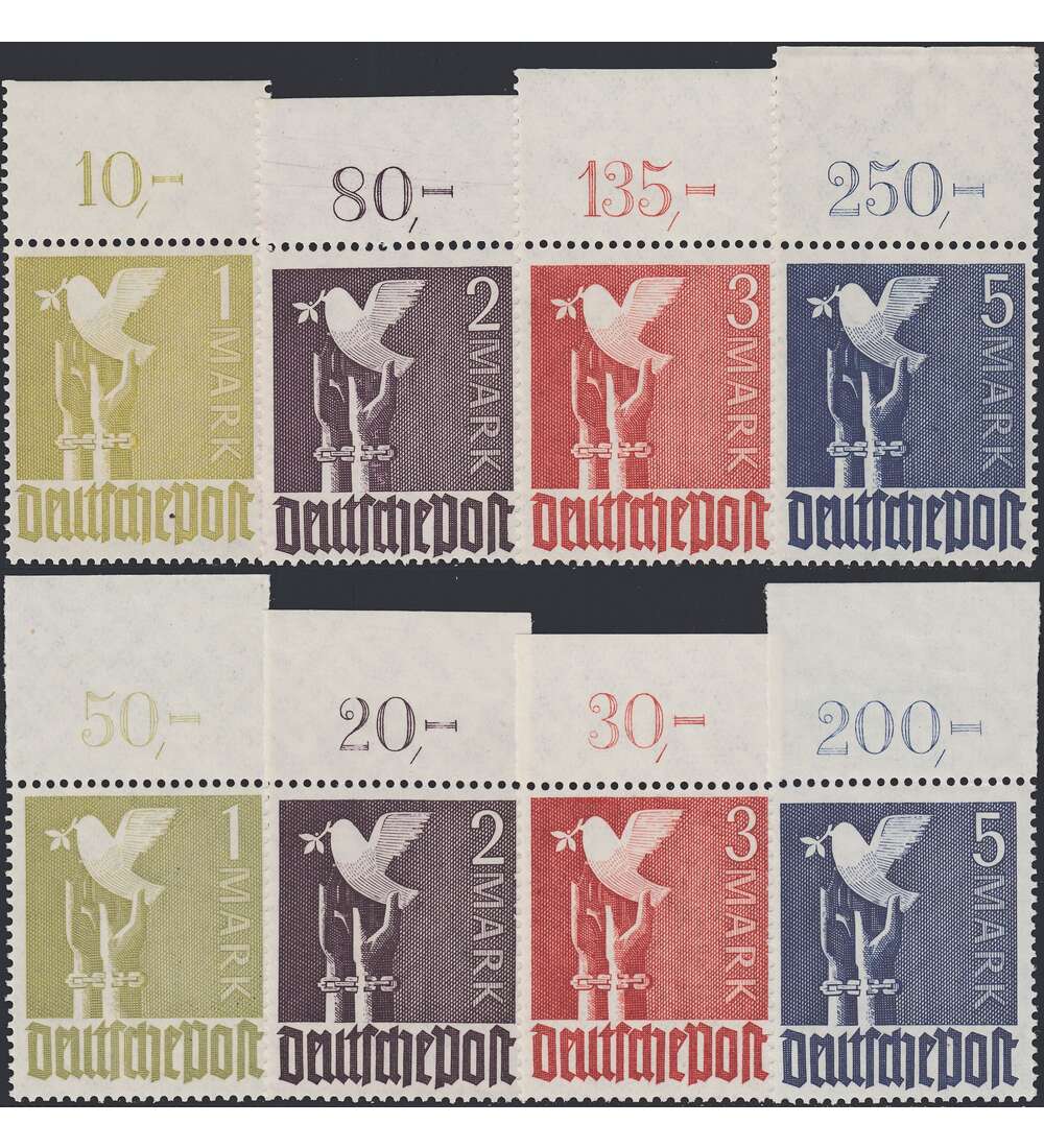 SET: Alliierte Besetzung Nr. 959-962 postfr. Oberrand dgz und ndgz