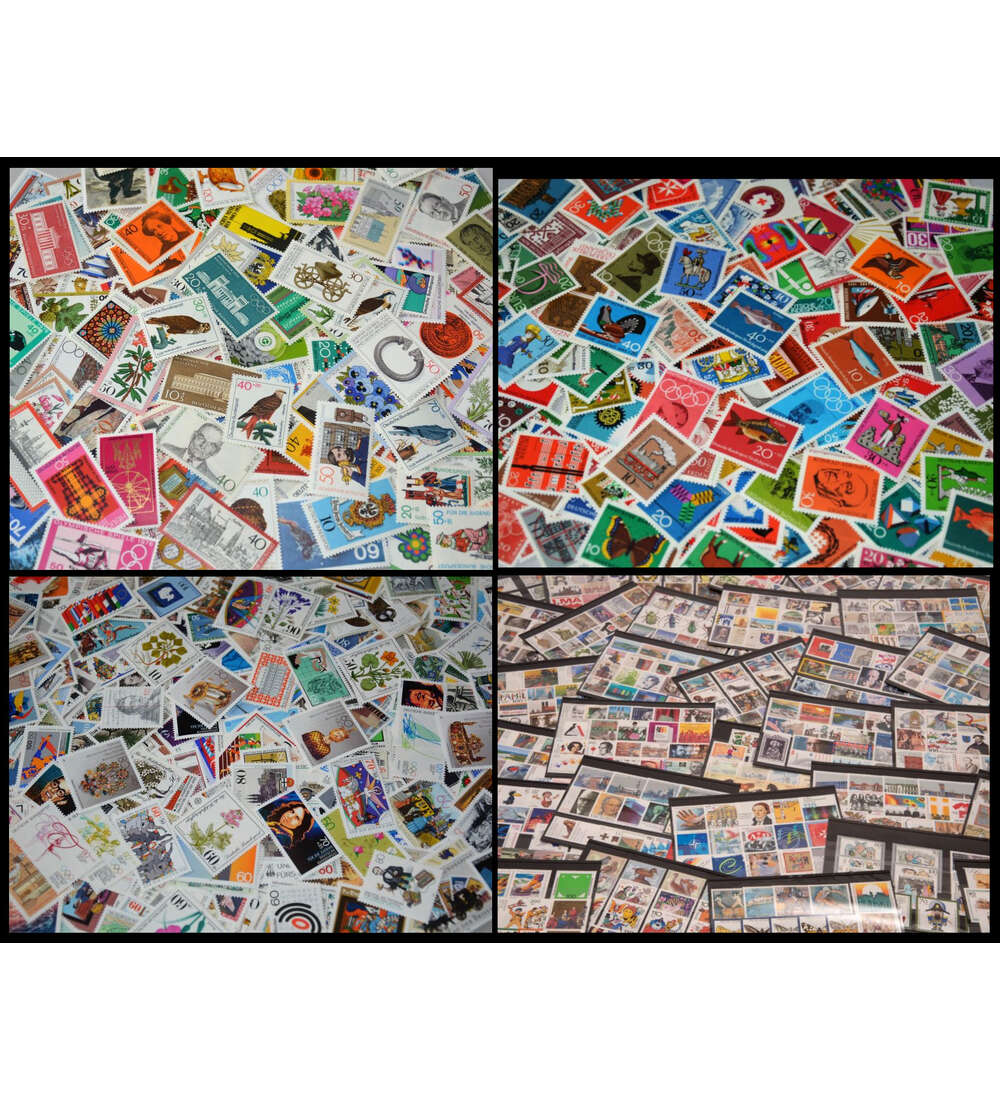 Set: BRD Bund 1960-1999 postfrisch ** Sonder- und Zuschlagsmarken