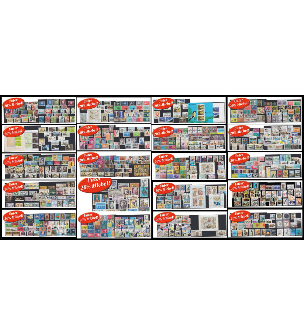 SET: Europa CEPT Lnder - Zusammenstellungen