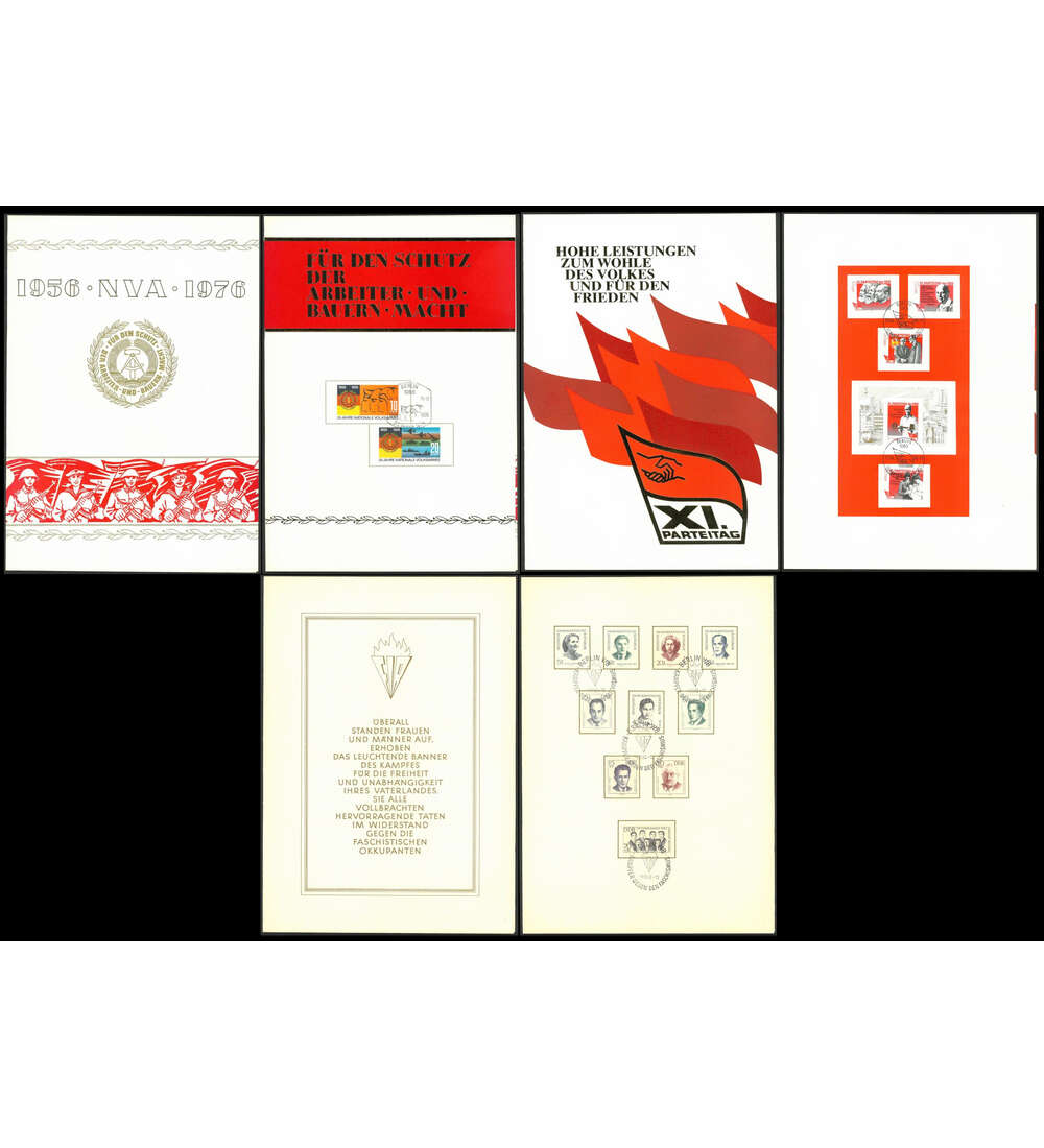 SET: DDR - Klappfolder Spezial