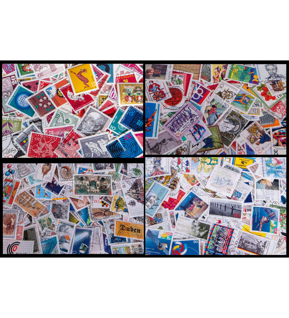 SET: BRD Zusammenstellungen von 1960 bis 1999 gestempelt